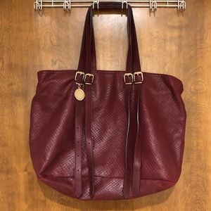 Stella McCartney Leather Handbag / Purse w Buckles